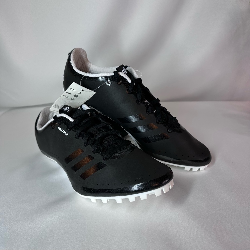 Adidas Sprintstar Running Shoes B37502 Size 10.5‎ NWT Track Field Spikes READ